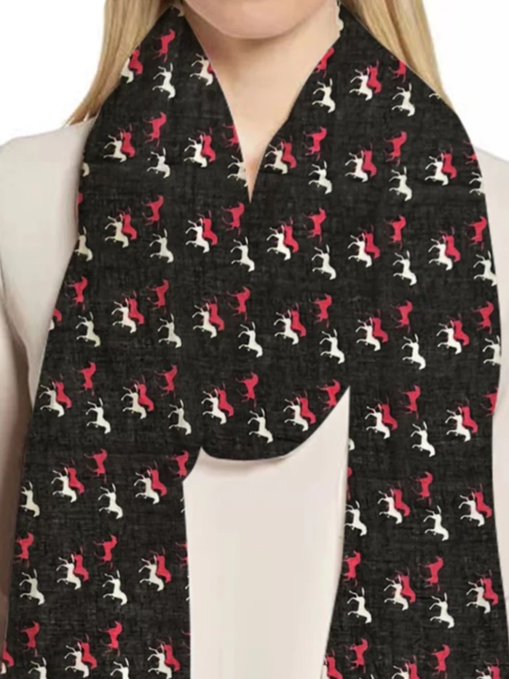 Lina & Lily Lightweight Scarf - Horse